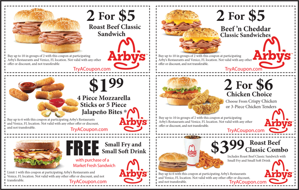 Arby's Coupons - wide 5